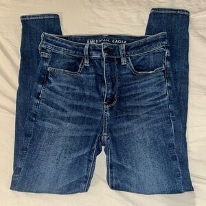 American Eagle - Next Level Stretch “Super Hi-Rise Jegging” Jeans- size 4 short
